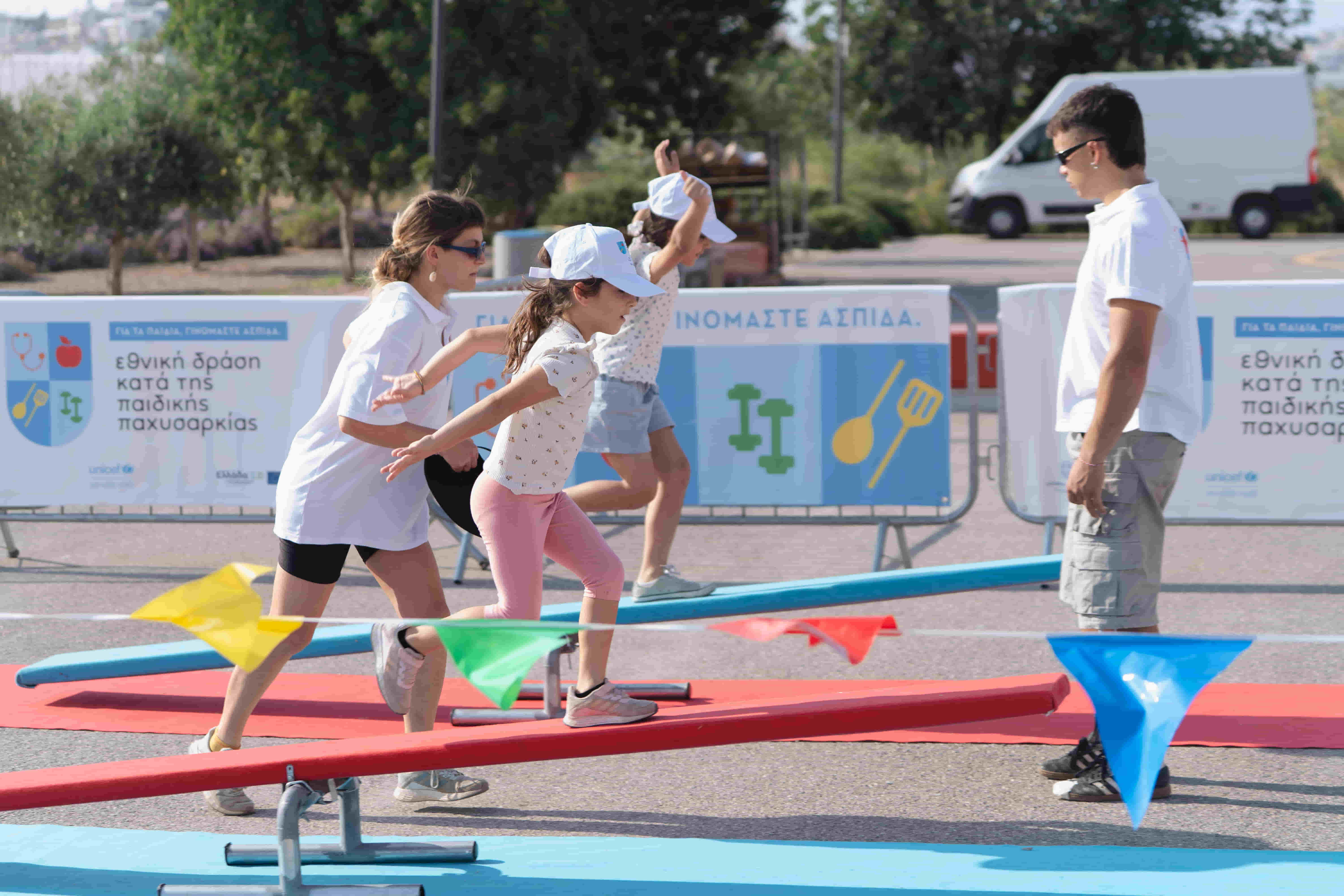 Τα παιδια στις δραστηριότητες της εκδήλωσης