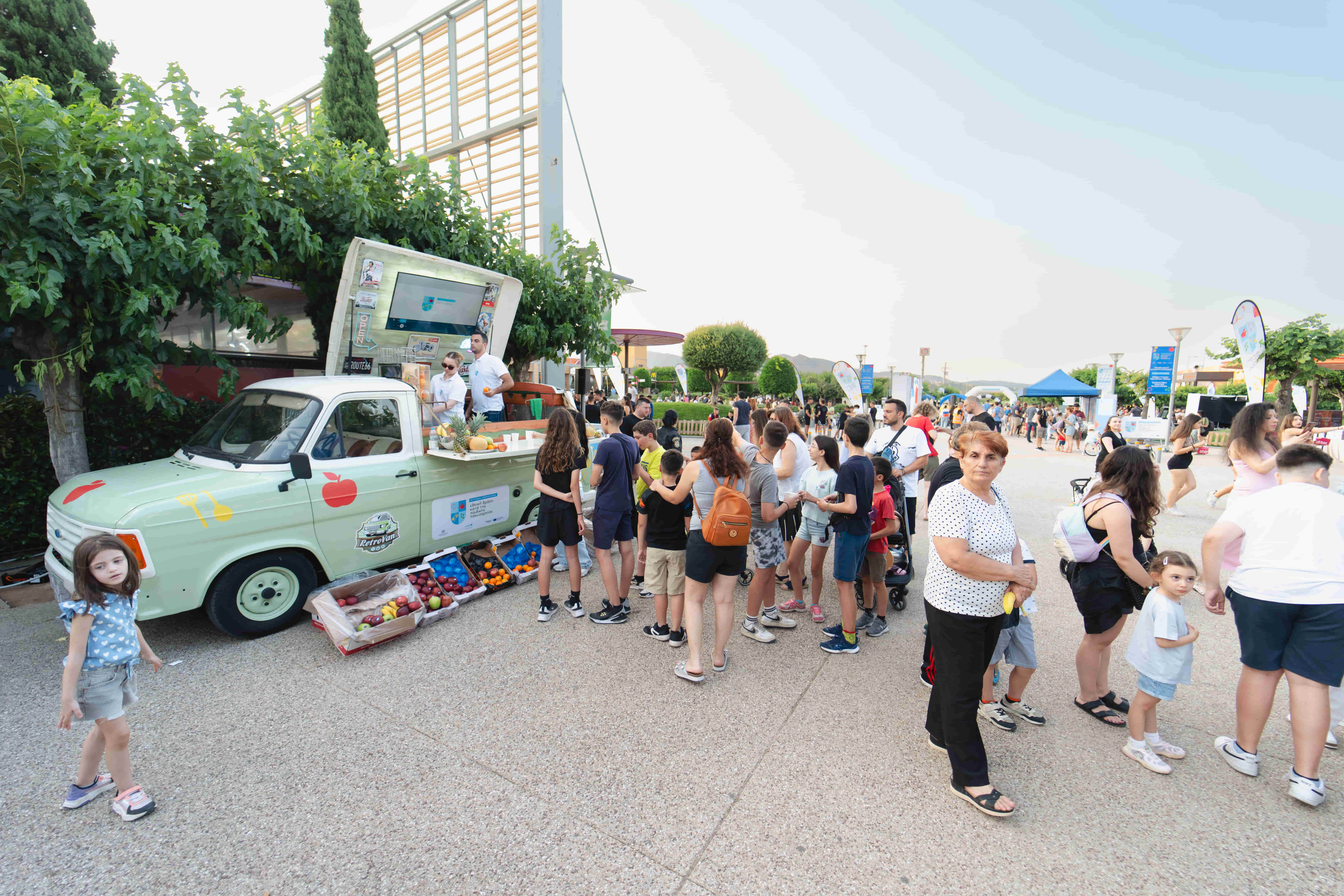 Το food truck της εκδήλωσης 